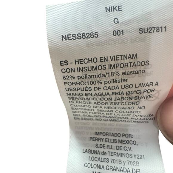 Nike Essentials Cheeky Bottoms Swimwear Casual Fit Black Size Large NWT - Picture 11 of 12